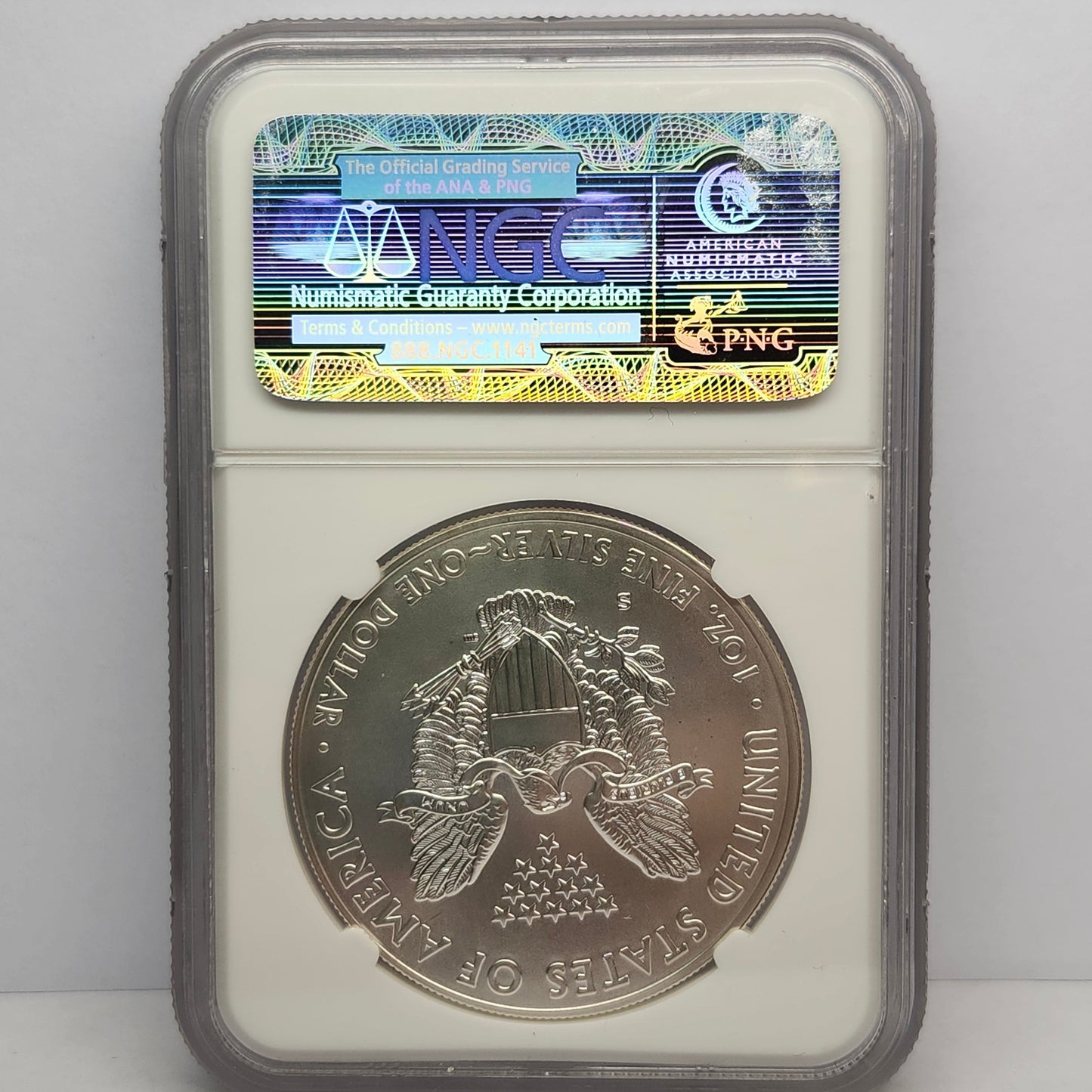 2011-S $1 Silver Eagle 25th Anniversary Collectible Coin | Fine Silver | #9