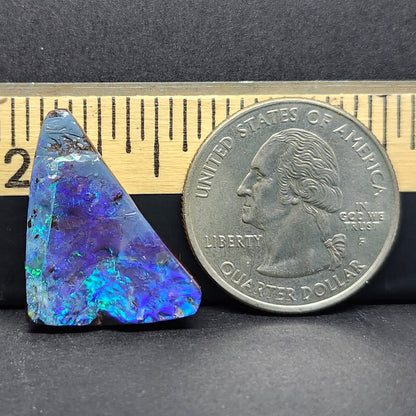 19.12ct Quilpie Black Boulder Opal | #E231