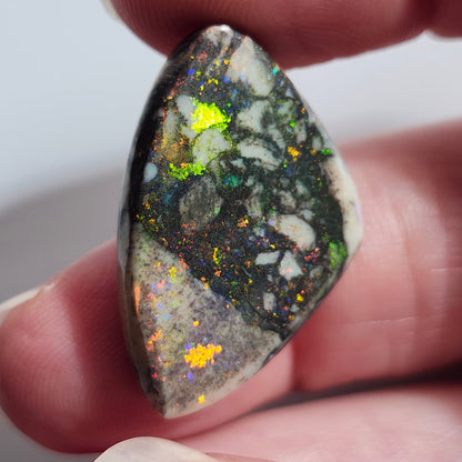 19.13ct Australian Andamooka Matrix Opal | Freeform Cabochon | #E297