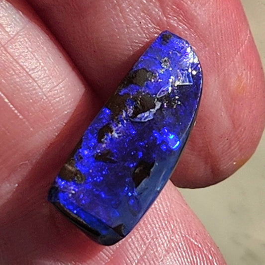 5.95ct Quilpie Black Boulder Opal | #E229