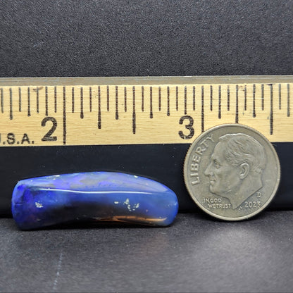 9.52ct Lightning Ridge Black Opal | #E236