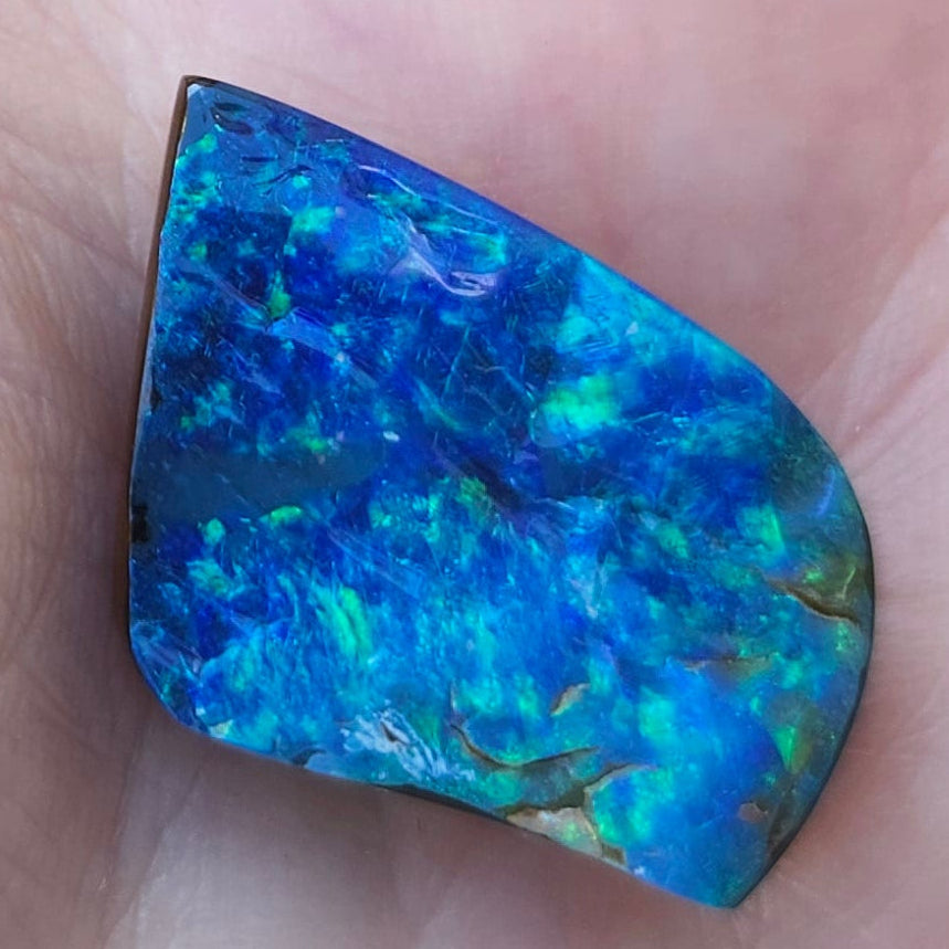 10.28ct Quilpie Black Boulder Opal | #E233