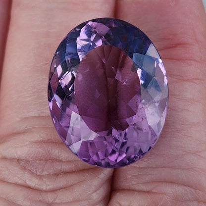 22.20ct Amethyst | Oval Cut