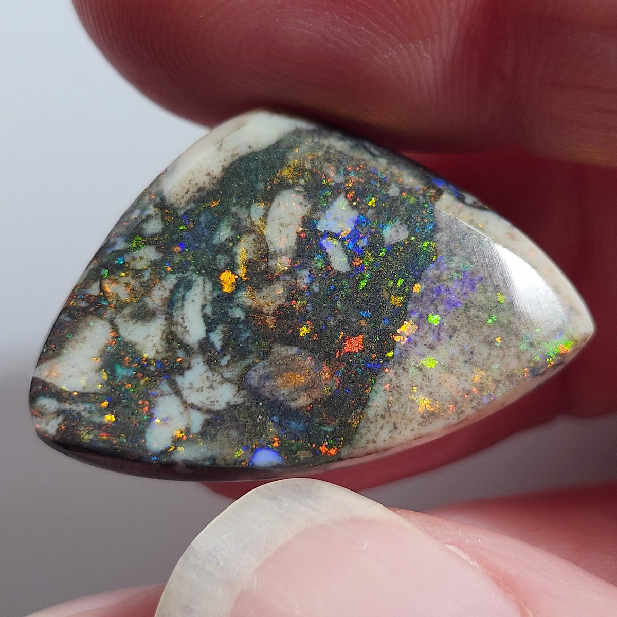 19.13ct Australian Andamooka Matrix Opal | Freeform Cabochon | #E297