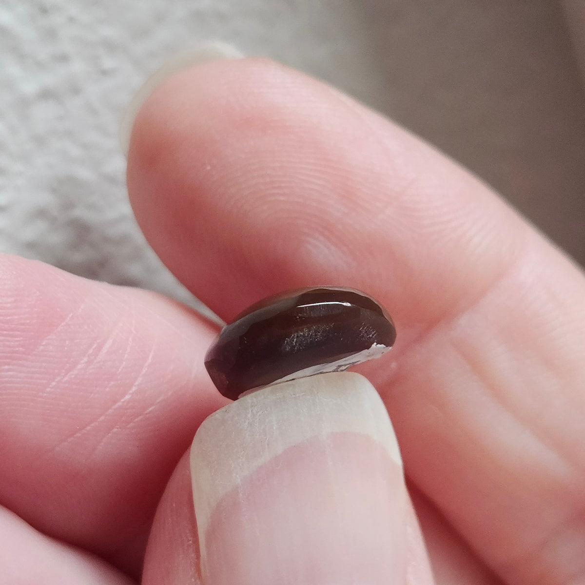 4.71ct Arizona Fire Agate | Oval Cabochon