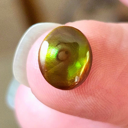 2.69ct Loose Fire Agate | Oval Cabochon