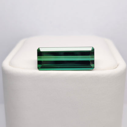 11.07ct Indicolite Tourmaline | Emerald Cut | AA Color