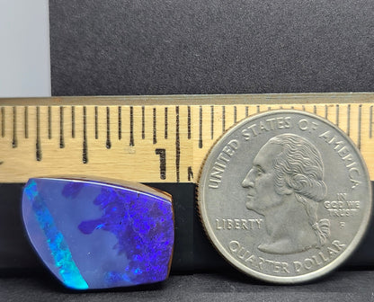 16.59ct Quilpie Black Boulder Opal | #E230