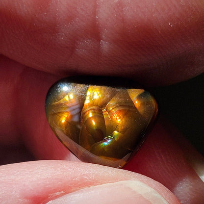 4.36ct Loose Fire Agate | Freeform Cabochon