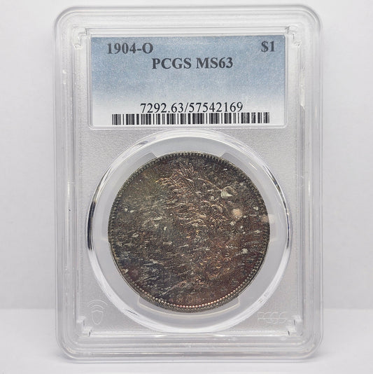 1904-O $1 Morgan Silver Dollar Collectible Coin| PCGS Graded MS63 | #29