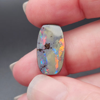 9.03ct Quiplie Australian Boulder Opal | Cushion Cut Cabochon | #E295