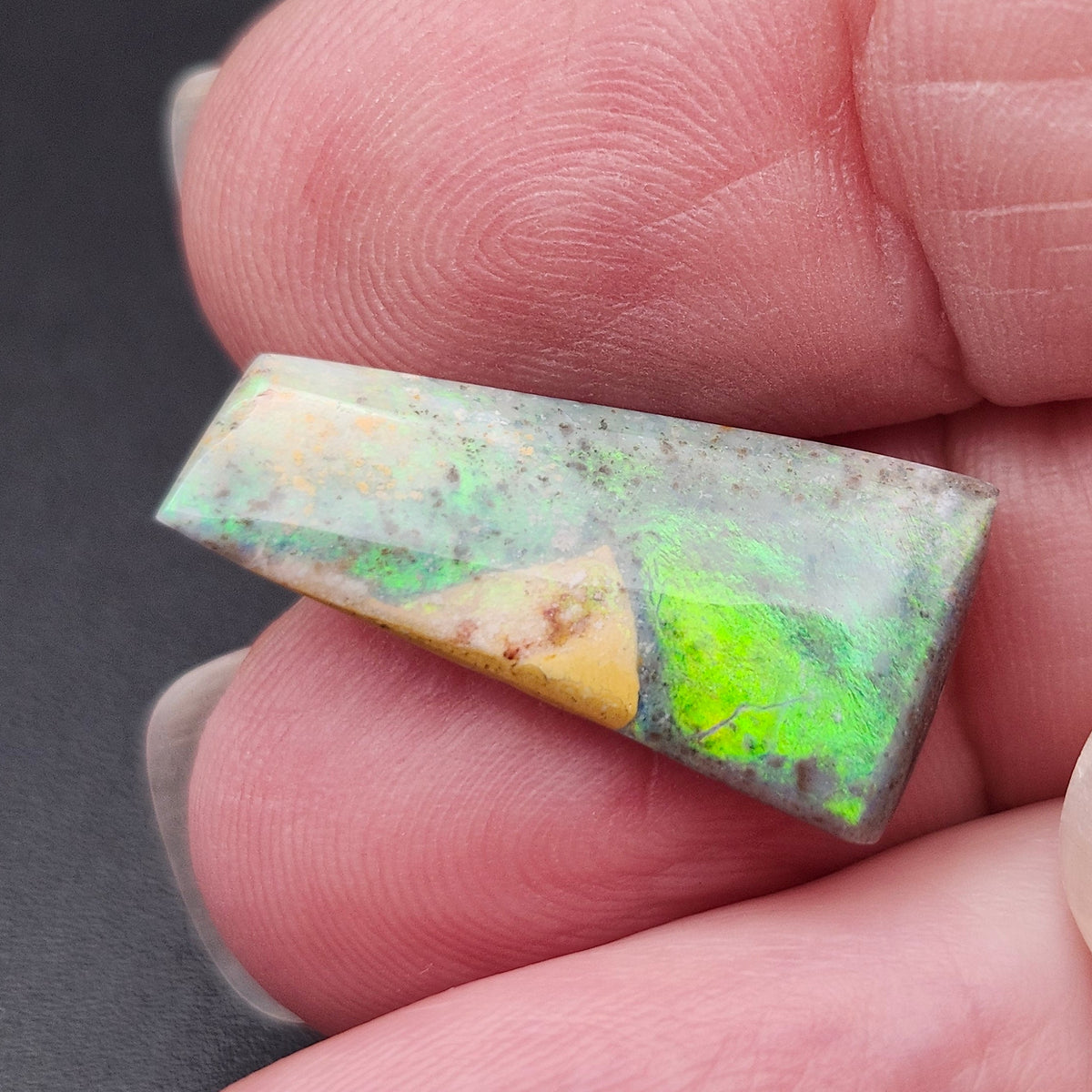 4.29ct Australian Mintabie Opal | Freeform Cabochon | #E298
