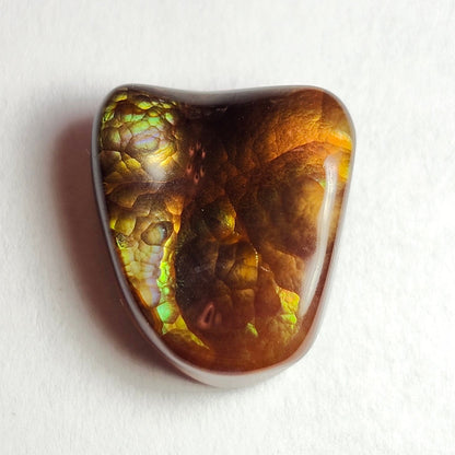 10.17ct Loose Fire Agate | Freeform Cabochon