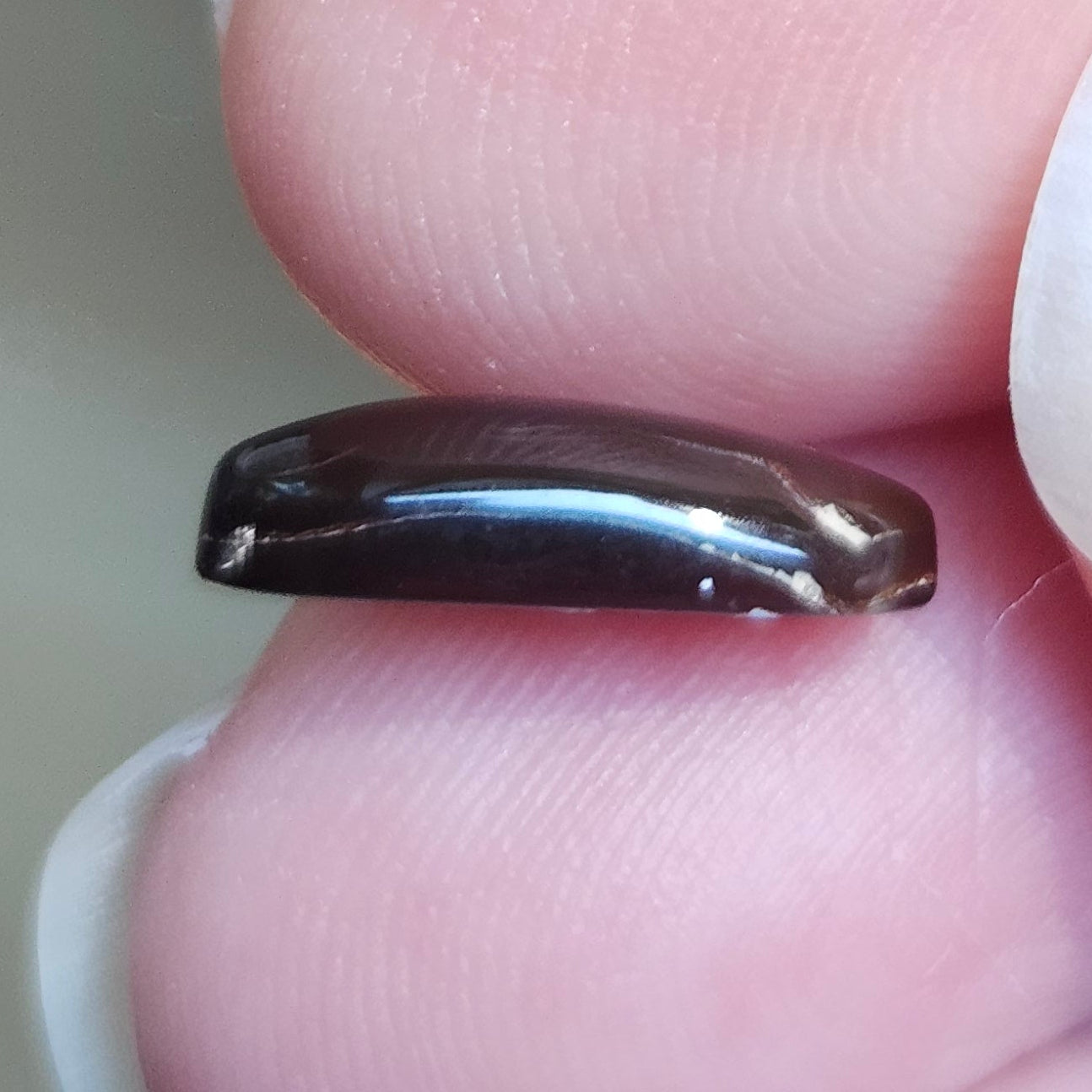 2.02ct Loose Fire Agate | Freeform Oval Cabochon