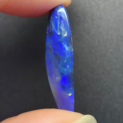 9.52ct Lightning Ridge Black Opal | #E236