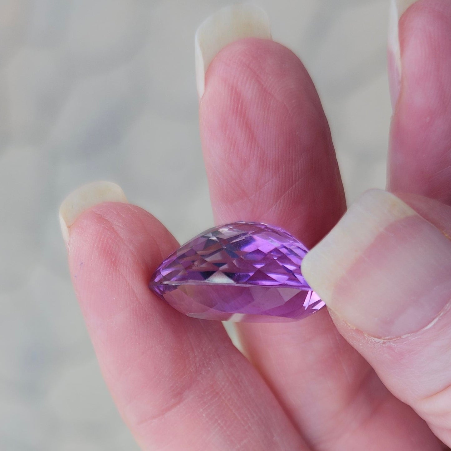 22.20ct Amethyst | Oval Cut