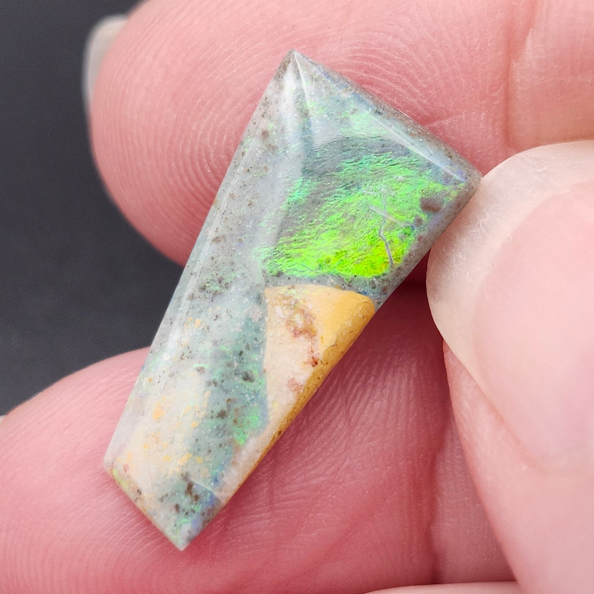 4.29ct Australian Mintabie Opal | Freeform Cabochon | #E298