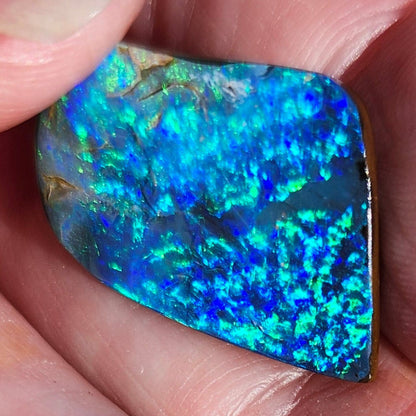 10.28ct Quilpie Black Boulder Opal | #E233