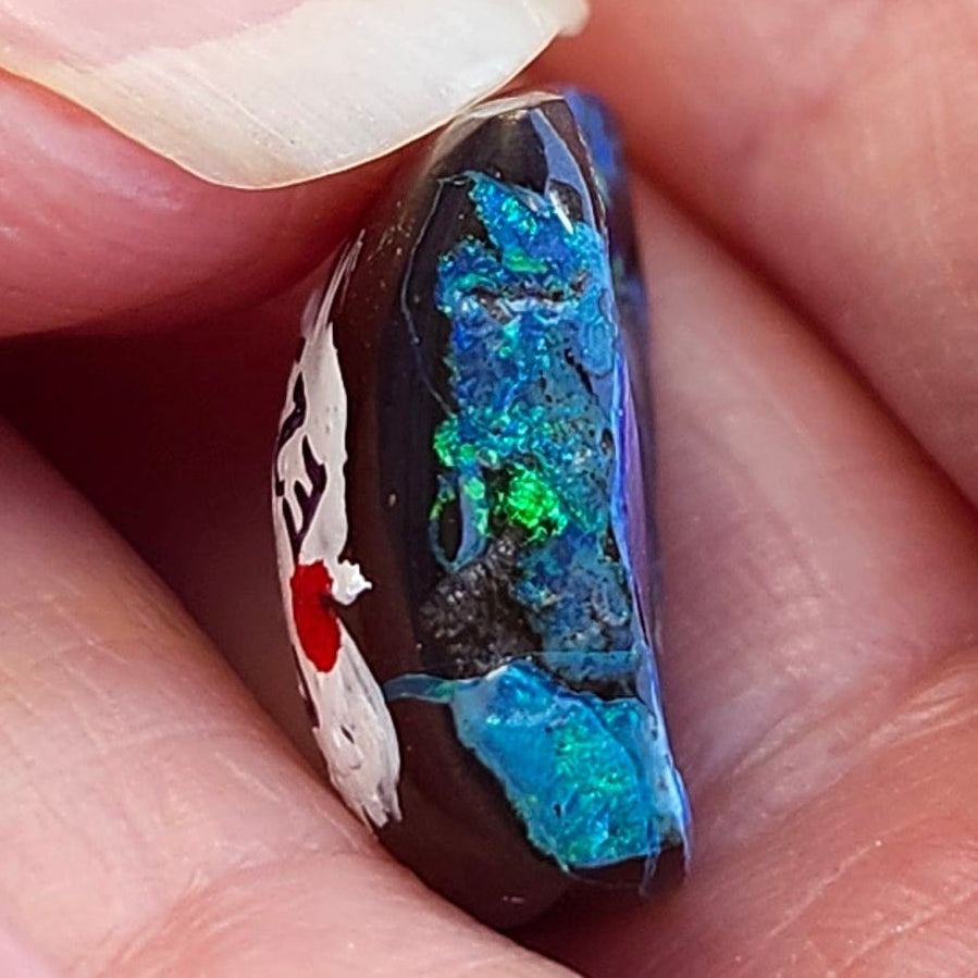 10.28ct Quilpie Black Boulder Opal | #E233