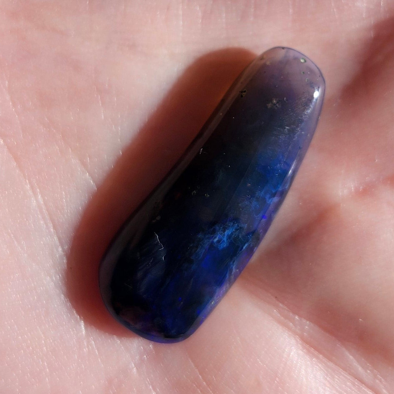12.26ct Lightning Ridge Black Opal | #E238