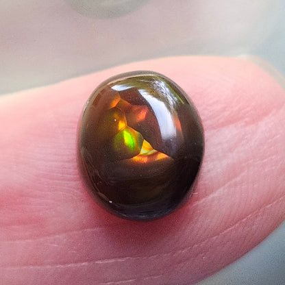 2.21ct Loose Fire Agate | Oval Cabochon