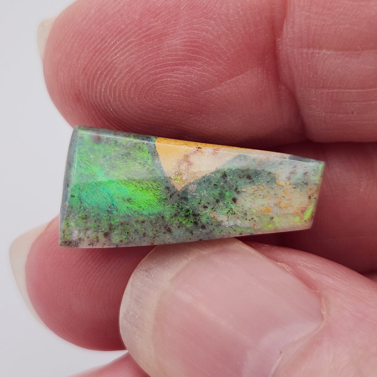 4.29ct Australian Mintabie Opal | Freeform Cabochon | #E298