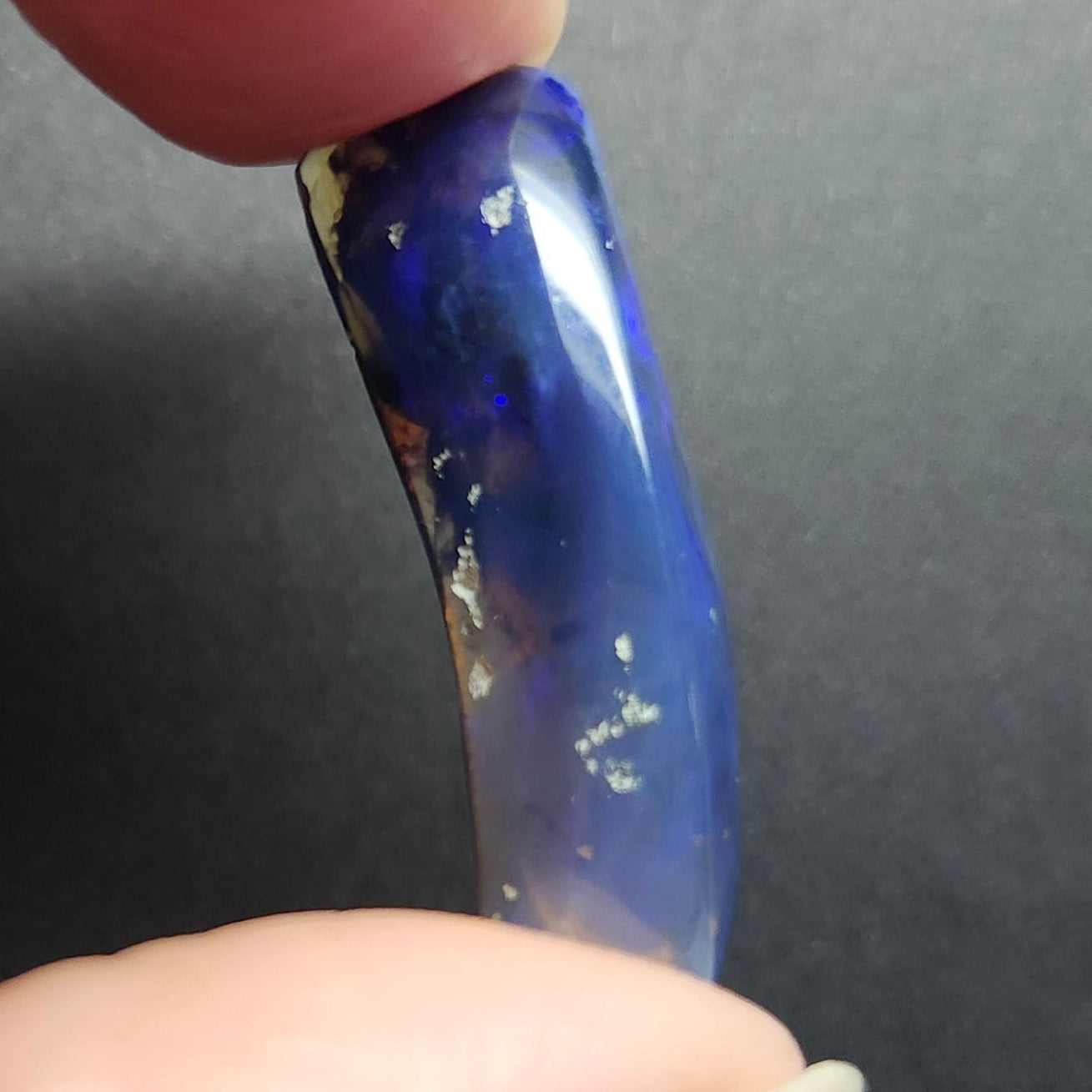 9.52ct Lightning Ridge Black Opal | #E236