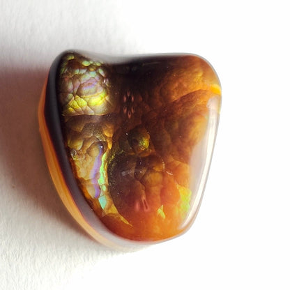 10.17ct Loose Fire Agate | Freeform Cabochon