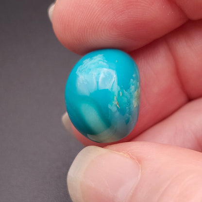19.14ct Pilot Mountain Turquoise | Oval Cabochon | #523