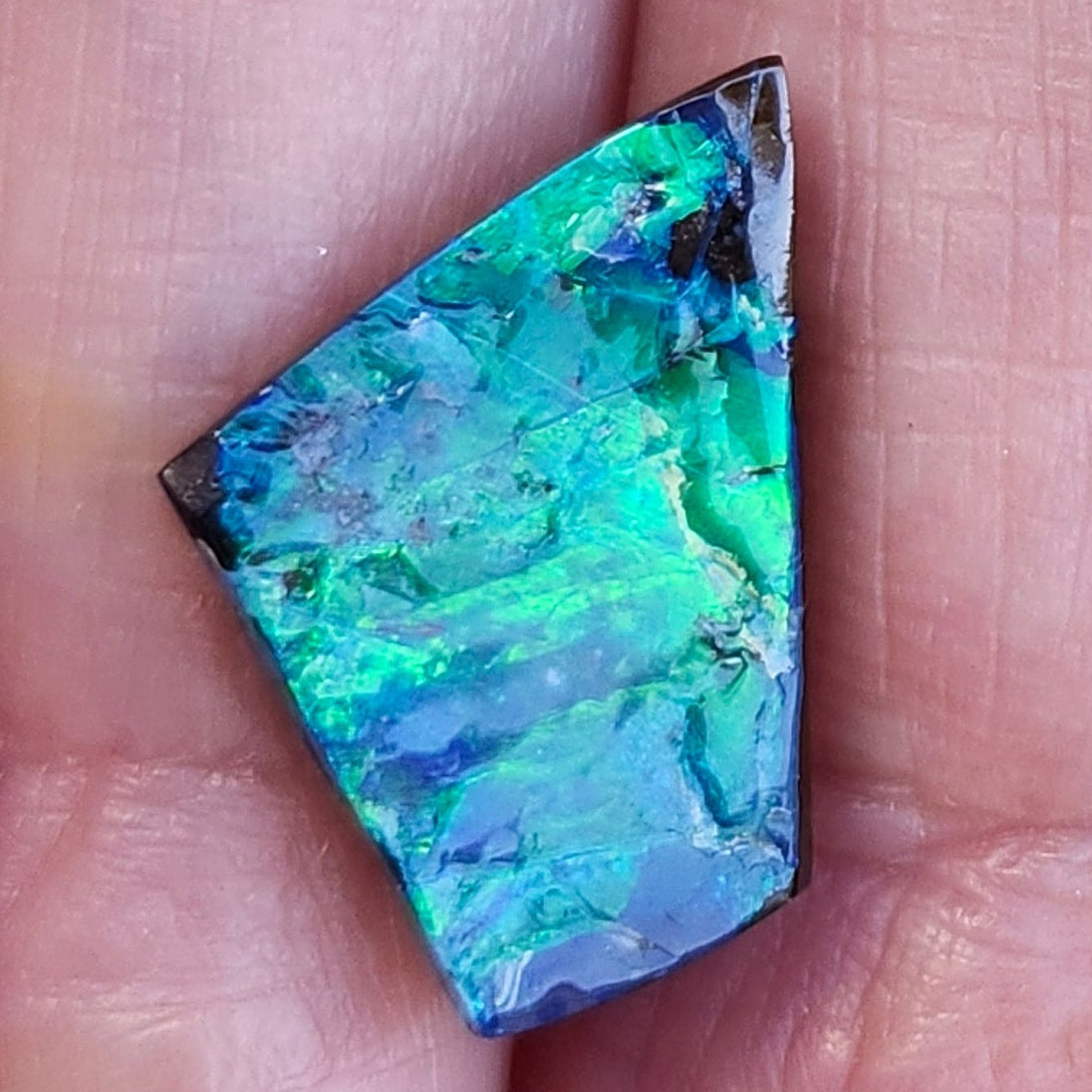 10.28ct Quilpie Black Boulder Opal | #E233