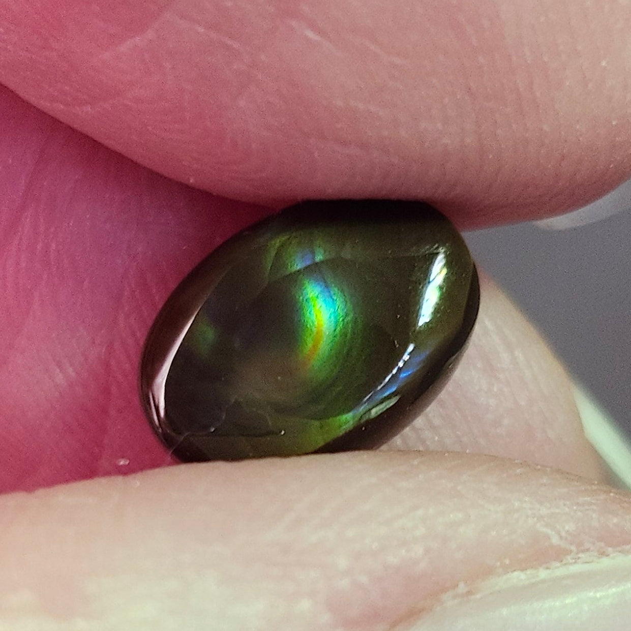 2.53ct Loose Fire Agate | Oval Cabochon