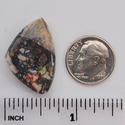 19.13ct Australian Andamooka Matrix Opal | Freeform Cabochon | #E297