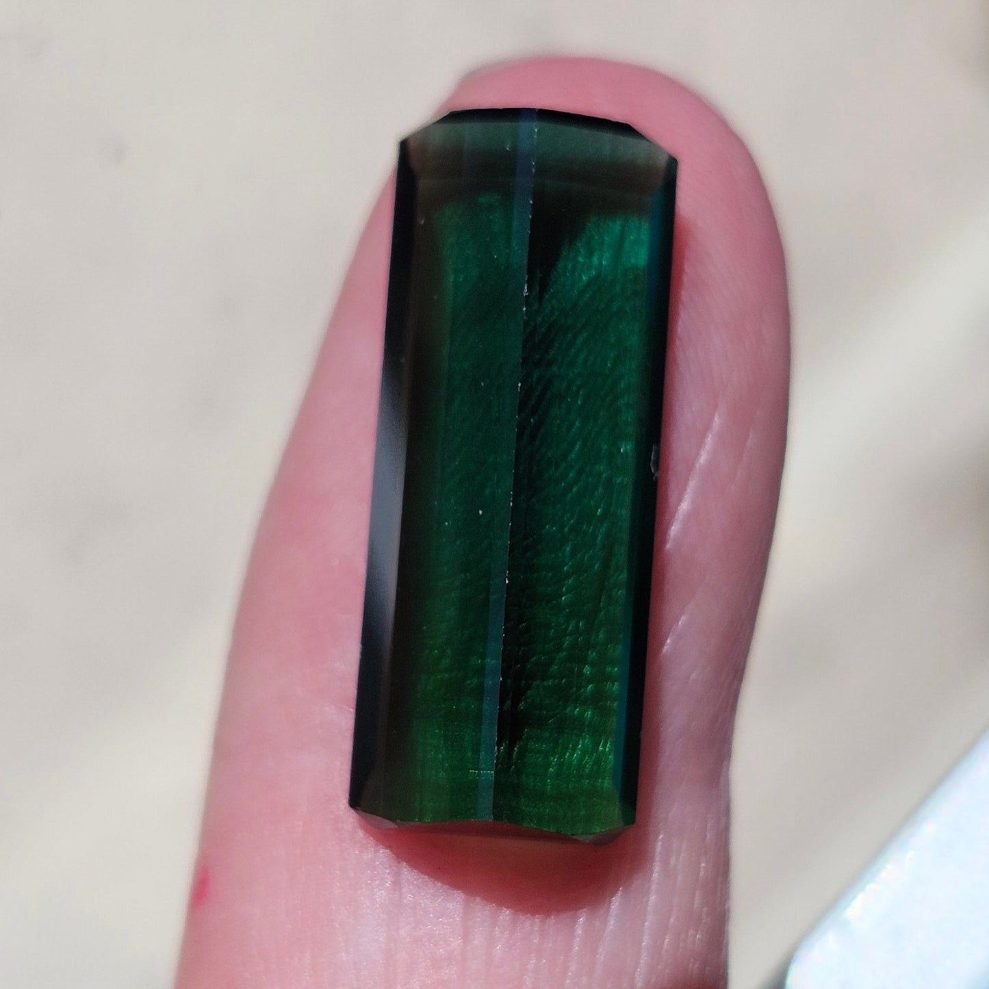 11.07ct Indicolite Tourmaline | Emerald Cut | AA Color