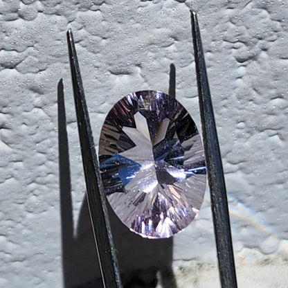 7.10ct Light Purple Fluorite | Oval Cut