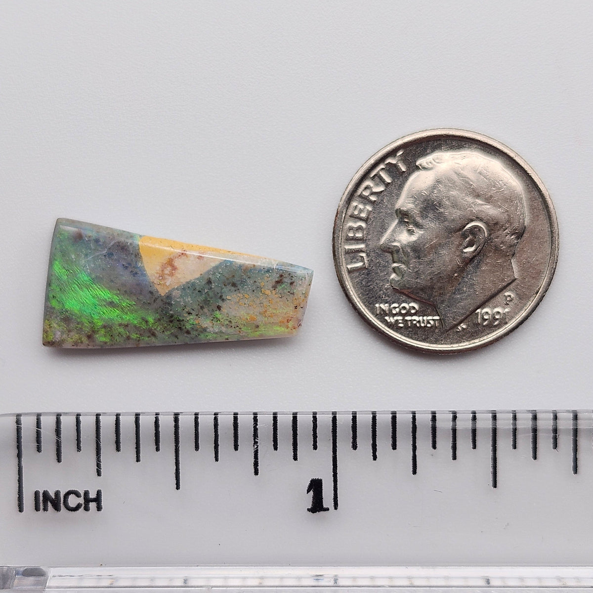 4.29ct Australian Mintabie Opal | Freeform Cabochon | #E298