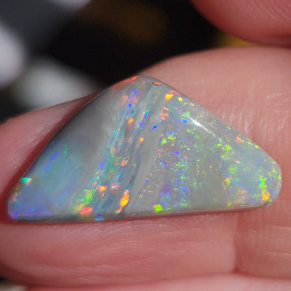 5.05ct Lightning Ridge Australian Semi-Black Opal | Freeform Cabochon | #E291