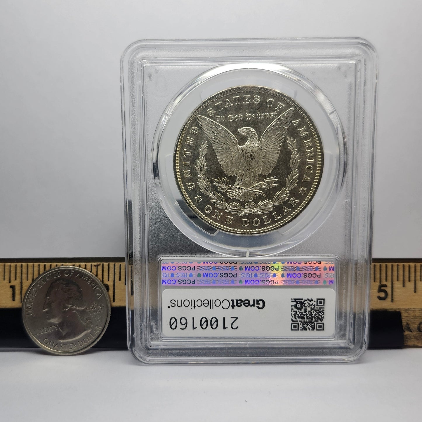 1886-P S$1 Morgan Silver Dollar Collectible Coin| PCGS  Graded MS64PL | #28