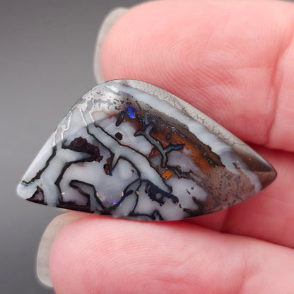 15.46ct Australian Yowah Boulder Matrix Opal | Freeform Cabochon | #E304