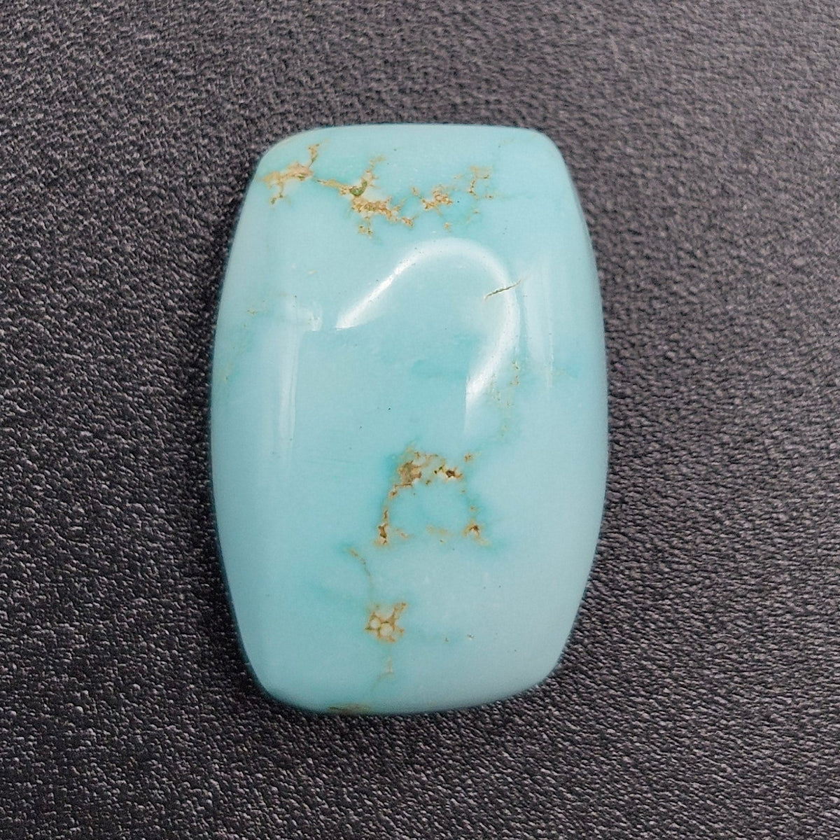 7.96ct Pilot Mountain Turquoise | Cushion Cut Cabochon | #520