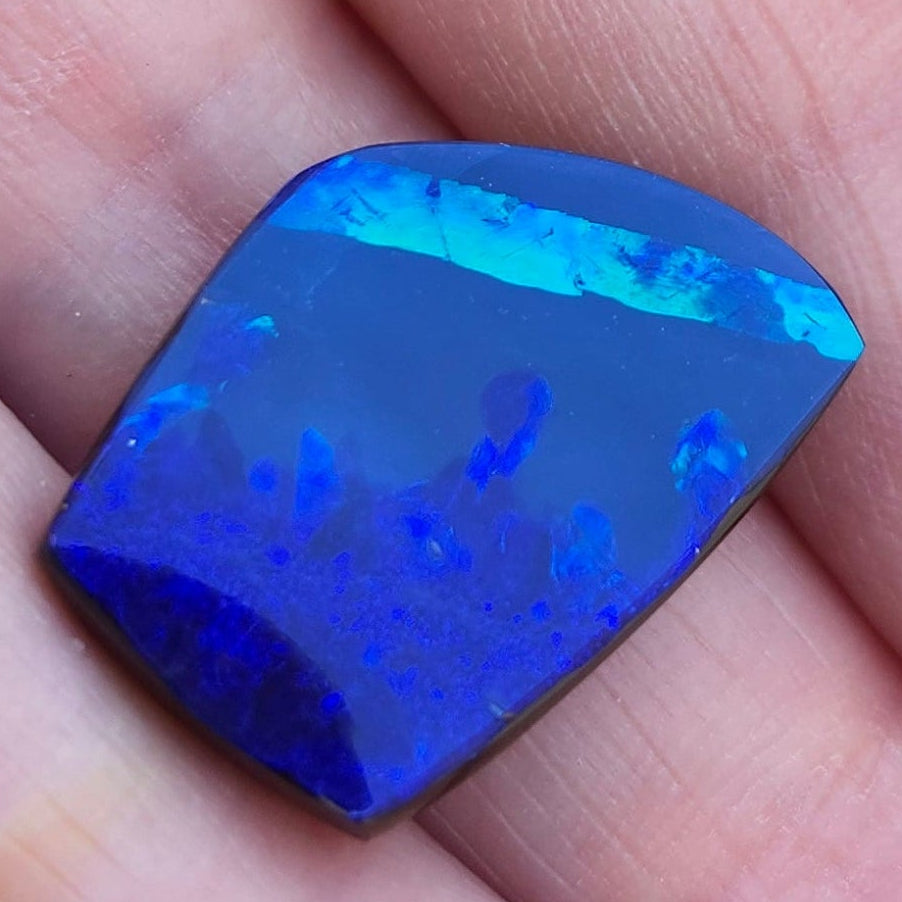 16.59ct Quilpie Black Boulder Opal | #E230