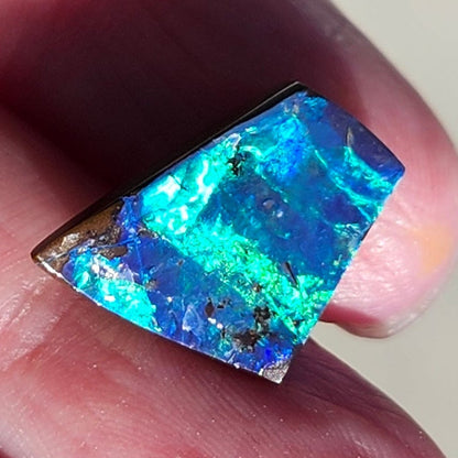 10.28ct Quilpie Black Boulder Opal | #E233