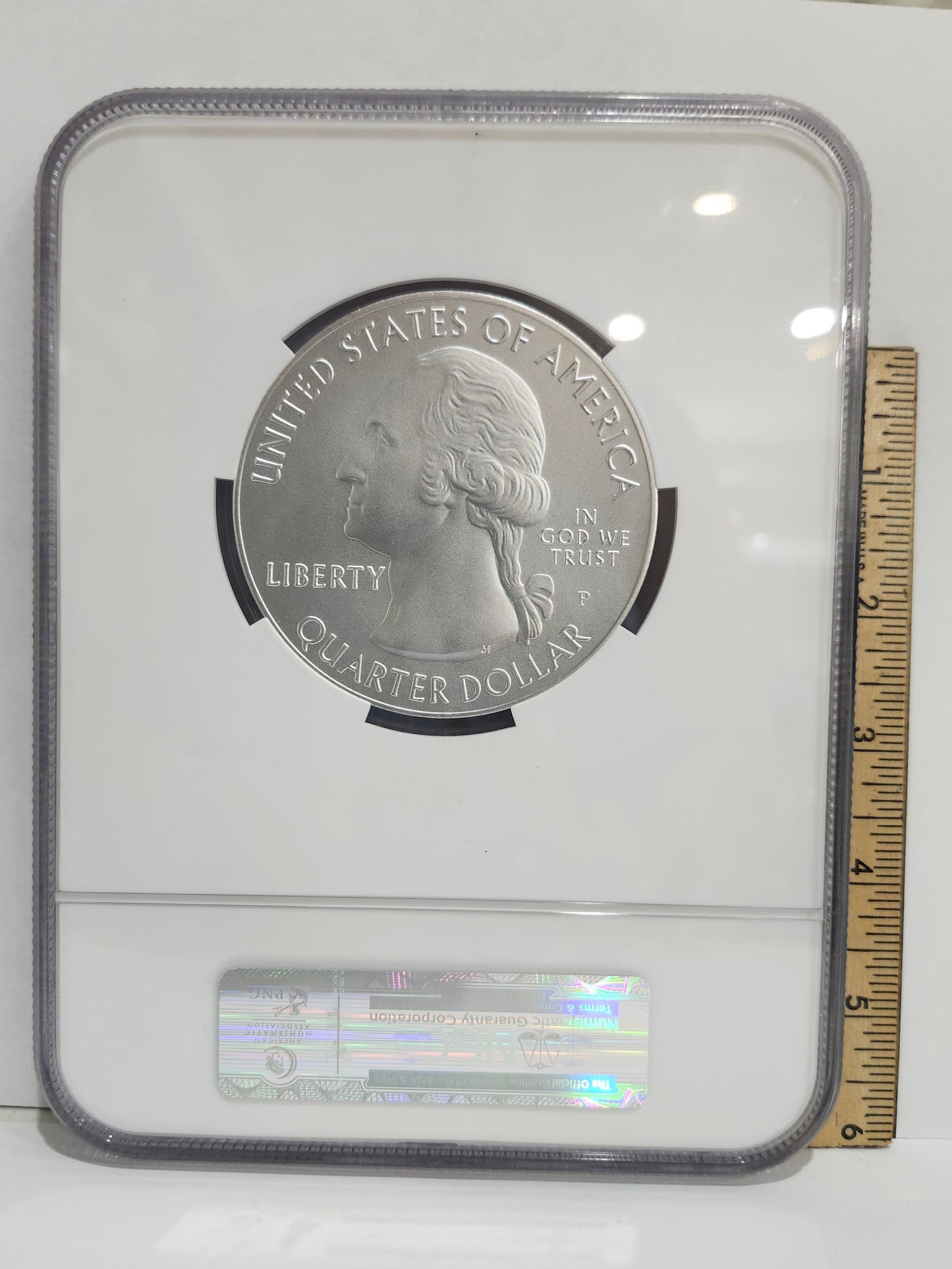 2013 P Silver 25C Mount Rushmore Collectible Coin | Fine Silver | #15