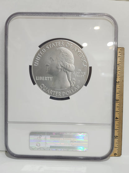 2013 P Silver 25C Mount Rushmore Collectible Coin | Fine Silver | #15