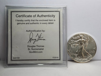 Silver Eagle Collectible Coin | Fine Silver | #1