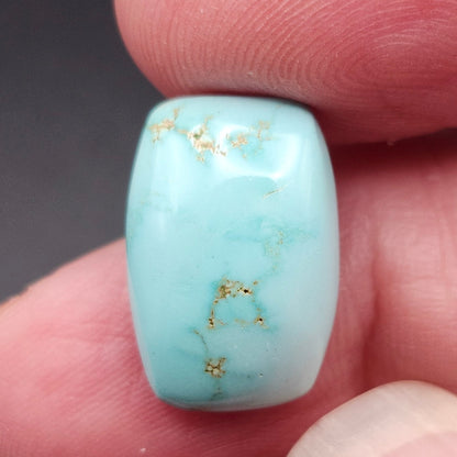 7.96ct Pilot Mountain Turquoise | Cushion Cut Cabochon | #520