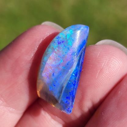 7.23ct Lightning Ridge Semi-Black Crystal Opal | #E273