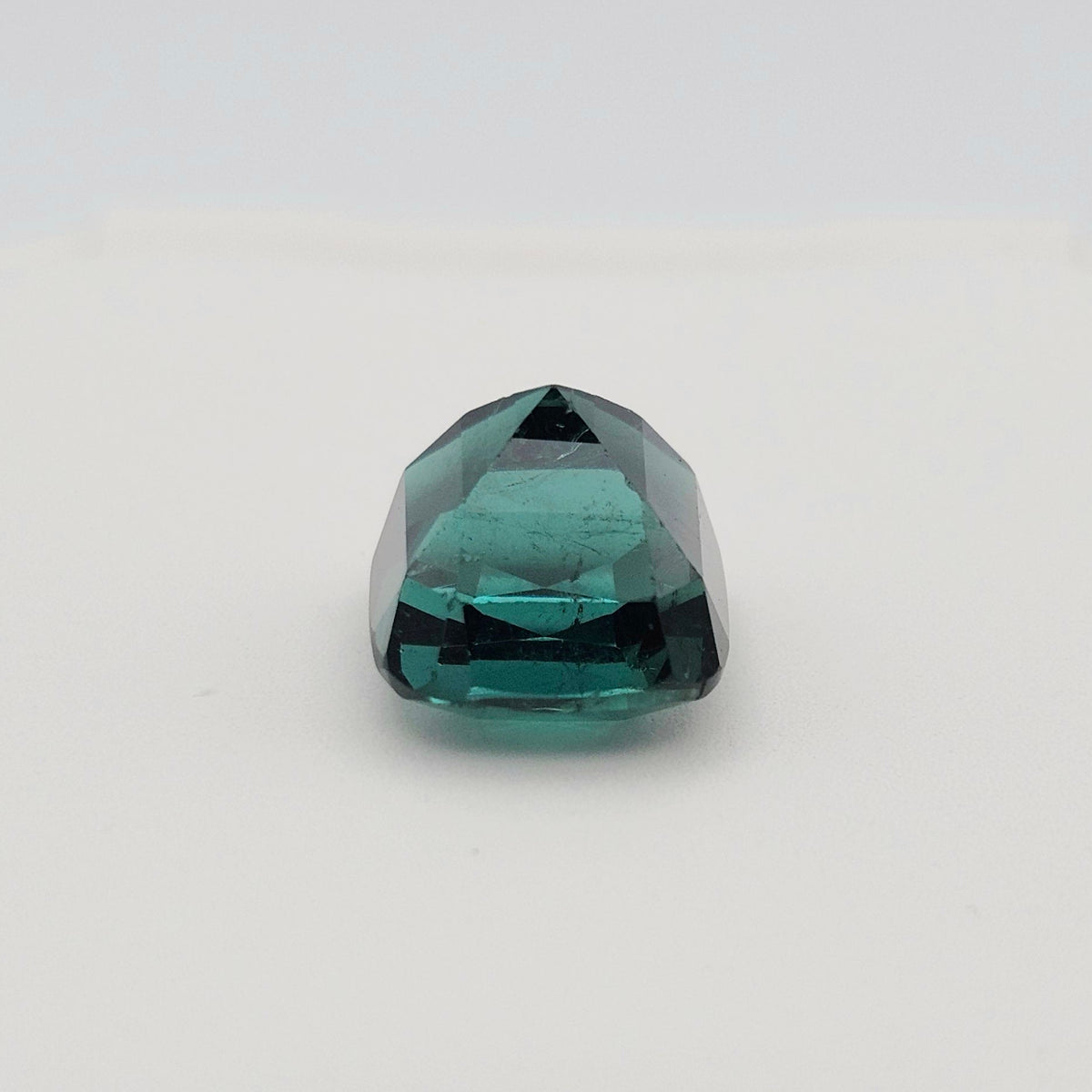 5.78ct Indicolite Tourmaline | Custom Cushion Cut | AA Color