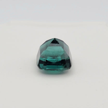 5.78ct Indicolite Tourmaline | Custom Cushion Cut | AA Color