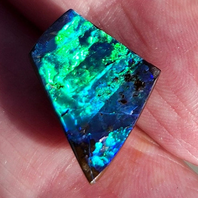10.28ct Quilpie Black Boulder Opal | #E233