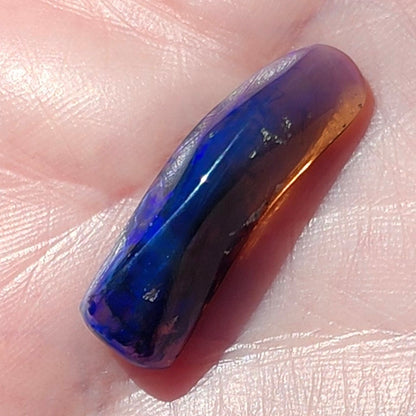 9.52ct Lightning Ridge Black Opal | #E236